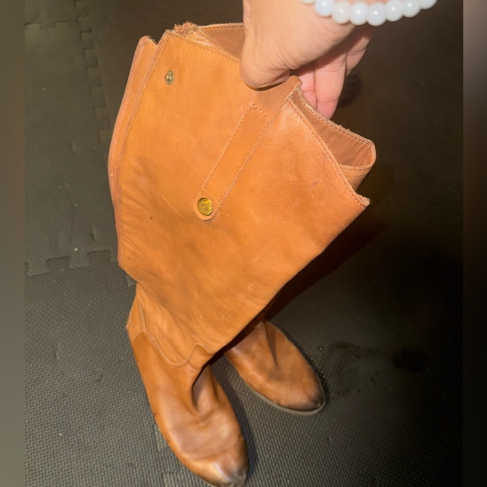 Sam Edelman ladies boots size 8.5 med Penny Wide Calf Riding Boot